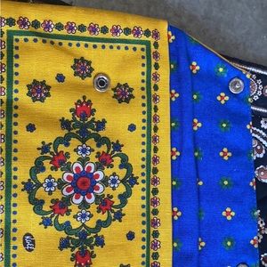 Kolf Austria Vintage Folk-art Collectible Envelope Wallet/Clutch